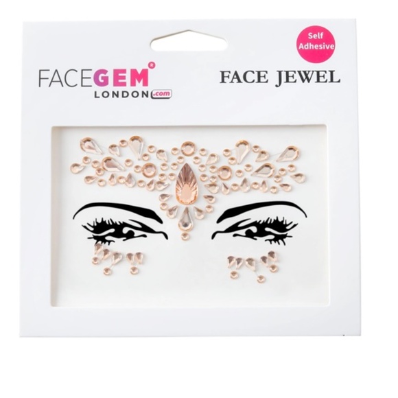 New 8 Pcs Face Jewels Rhinestone Face Gems Self Adhesive Body Crystal Stickers - Picture 6 of 10